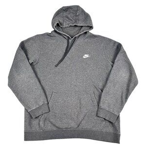 Nike Mens Grey Hoodie Size XL